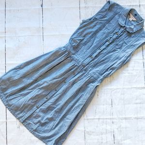 Brooks Brothers Red Fleece Chambray dress size 6